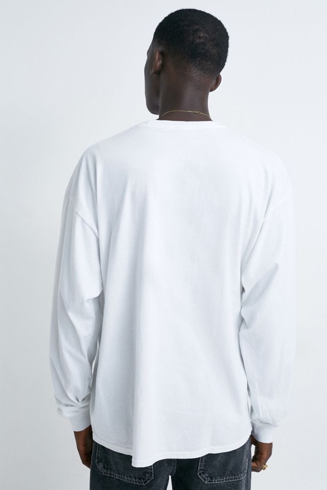 UO Life’s Good White Long-Sleeve T-Shirt #3
