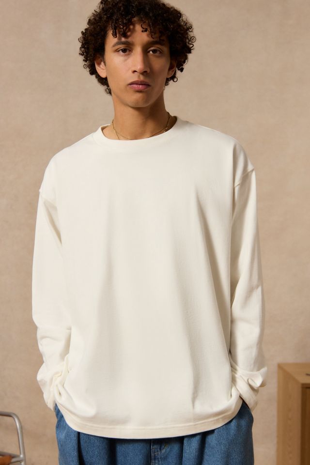Loom Ecru Langarm-T-Shirt #1