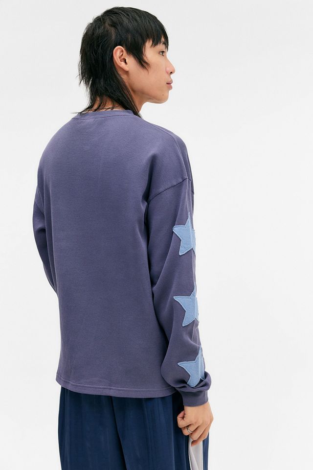 Ed Hardy UO Exclusive Navy Waffle Knit Top #5
