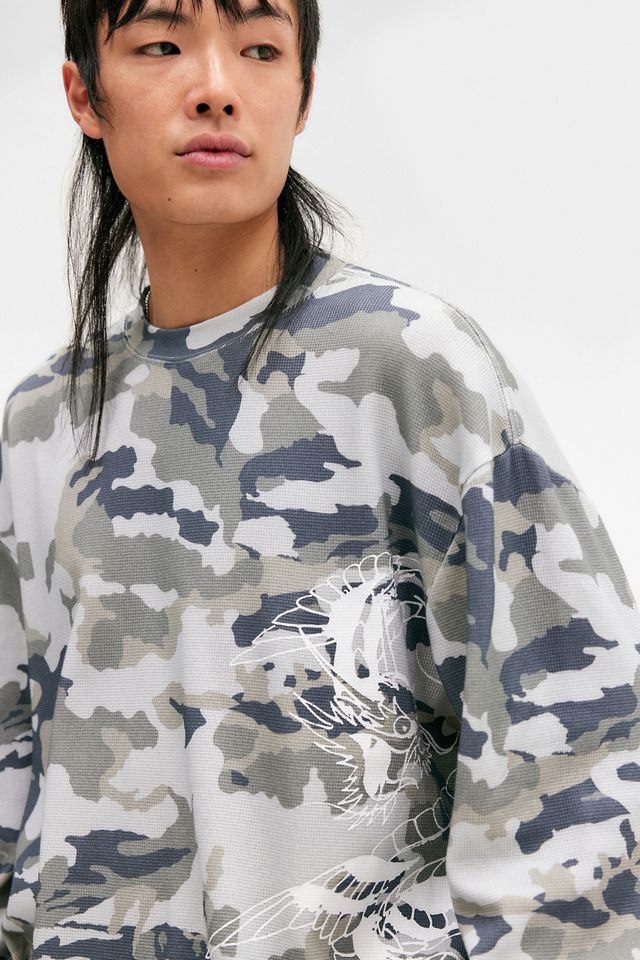 Ed Hardy T-shirt camouflage gaufré UO Exclusive #1