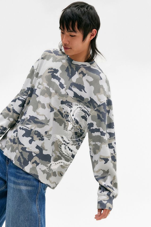 Ed Hardy T-shirt camouflage gaufré UO Exclusive #3