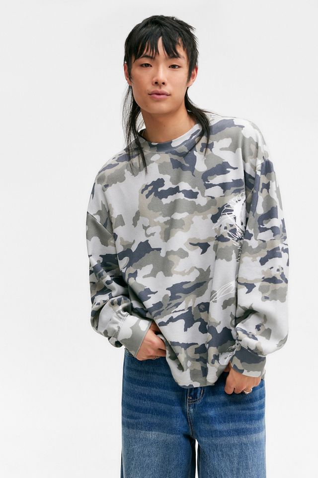 Ed Hardy T-shirt camouflage gaufré UO Exclusive #4