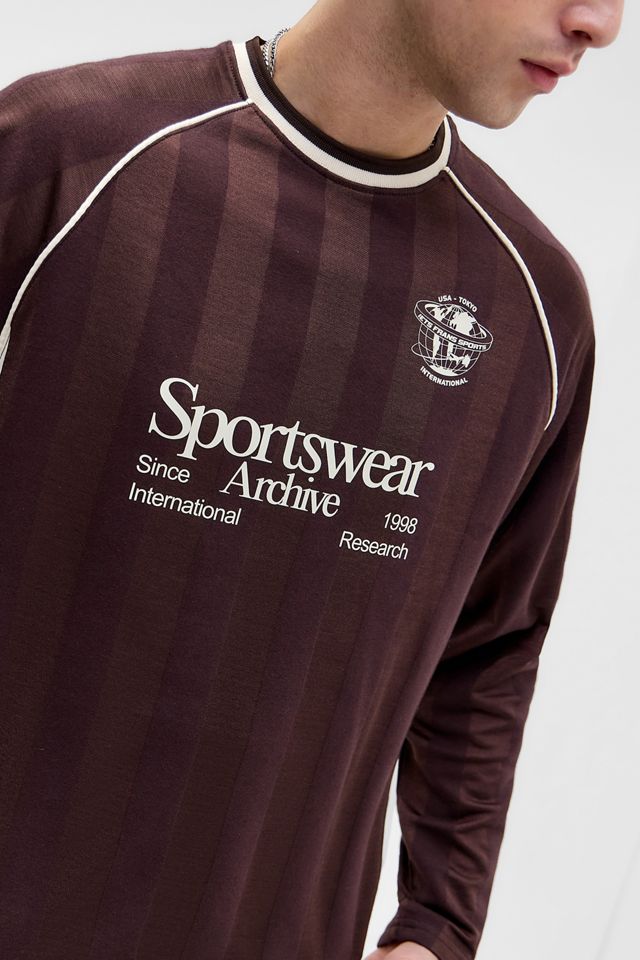 iets frans... Gestreiftes Sport Fußball T-Shirt #1