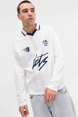 iets frans... Langarm-Fußballtrikot