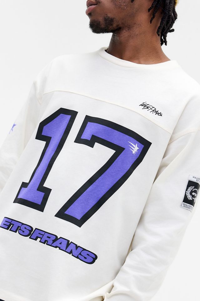 iets frans... T-shirt bianca a maniche lunghe 17 #1