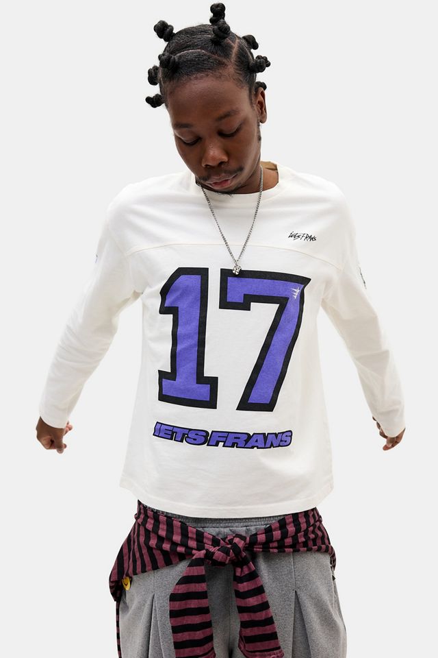 iets frans... T-shirt bianca a maniche lunghe 17 #4