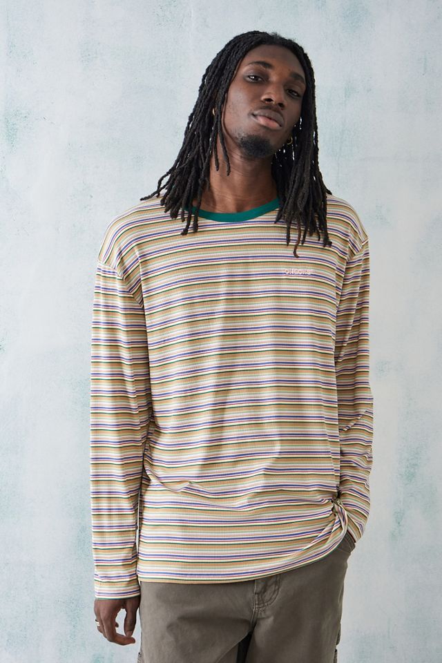 Checks Downtown Multicoloured Striped LongSleeved TShirt Urban