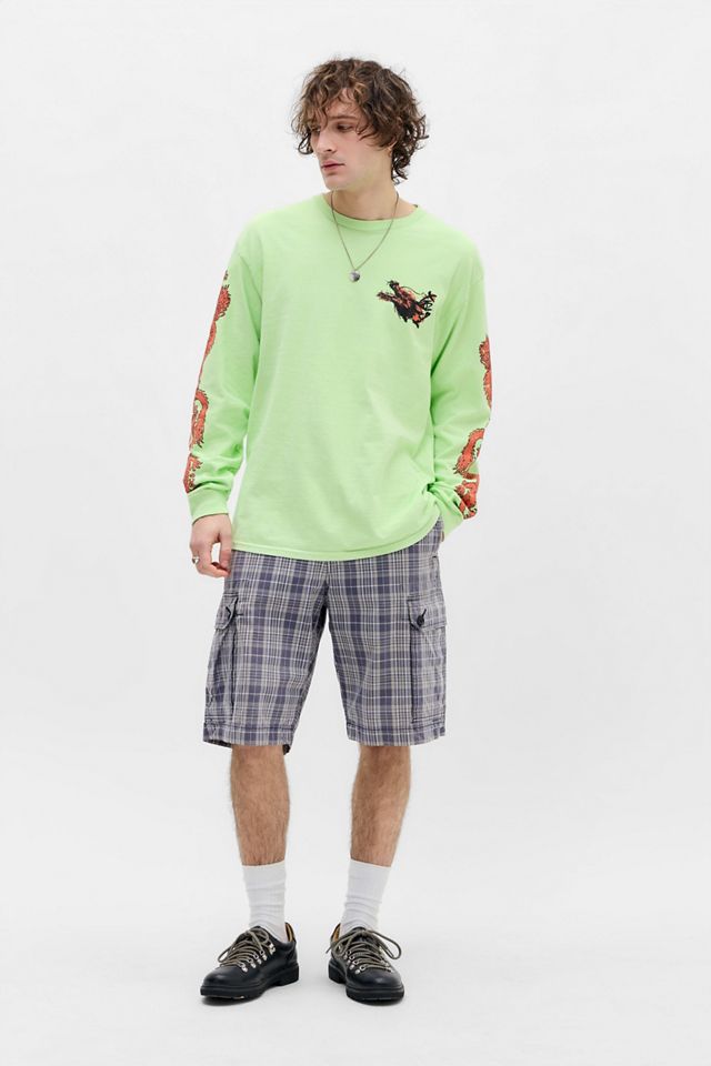 UO Lime Hokkaido Graphic Long Sleeve T-Shirt #2