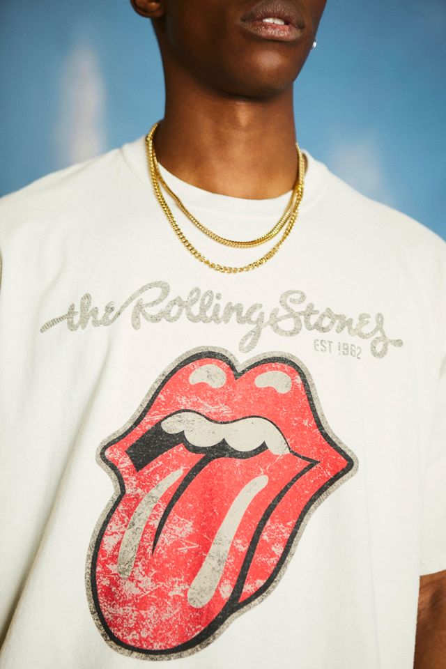 UO Ecru The Rolling Stones T-Shirt #1