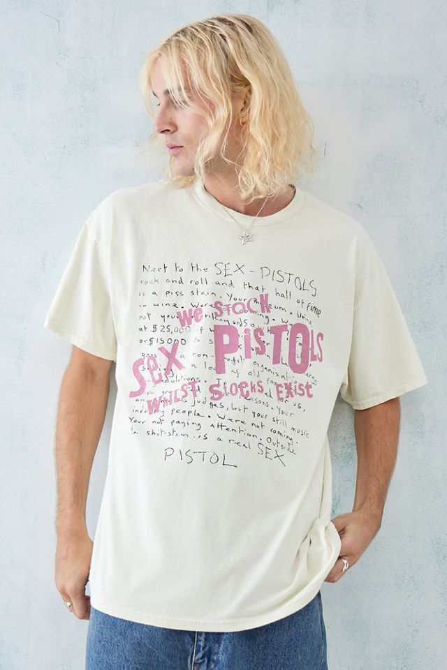 Camiseta UO Ecru Sex Pistols #1