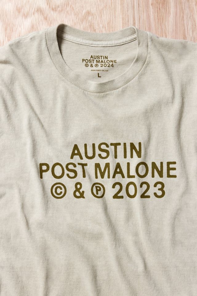 UO Maglietta Bianca Post Malone Urban Outfitters IT