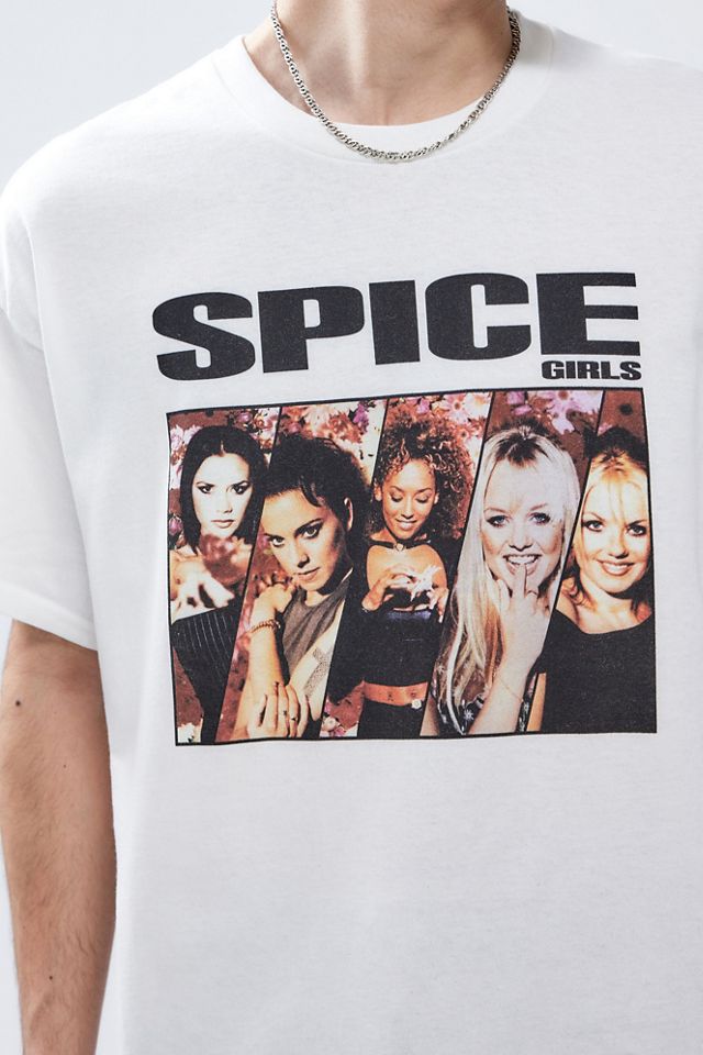 UO White Spice Girls T-Shirt | Urban Outfitters UK