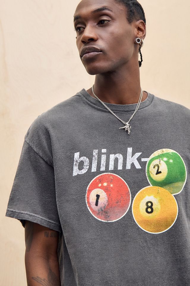 UO Washed Black Blink 182 T-Shirt #2