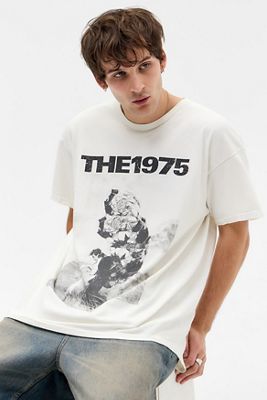 JADED LONDON Spirit Button Tシャツ 半袖 White 送料込み リンガーTシャツ JADED LONDON(ジェイデッドロンドン) メンズ