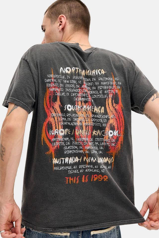T-shirt du groupe Slipknot noir UO #1