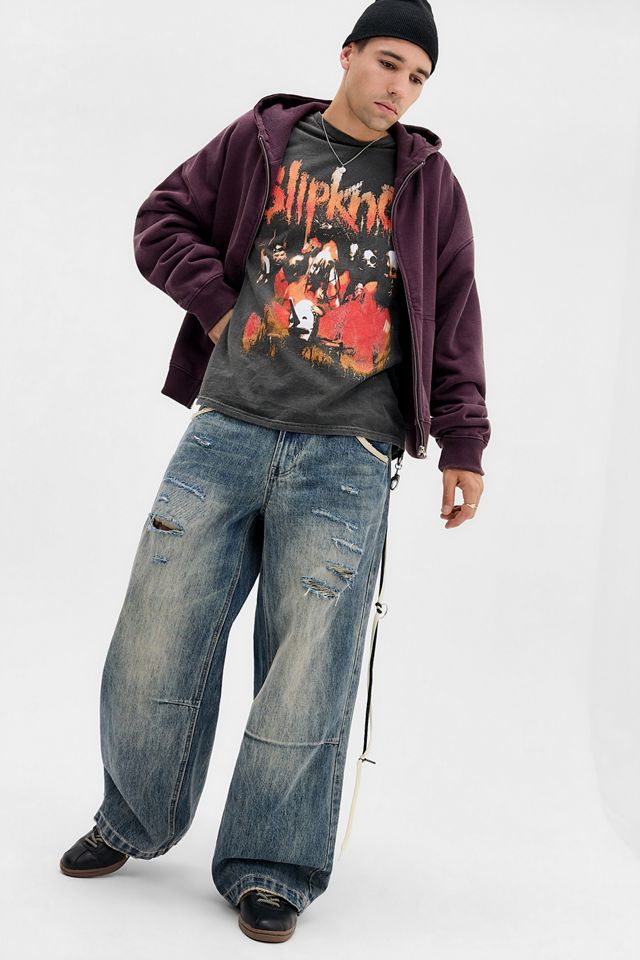 T-shirt du groupe Slipknot noir UO #2