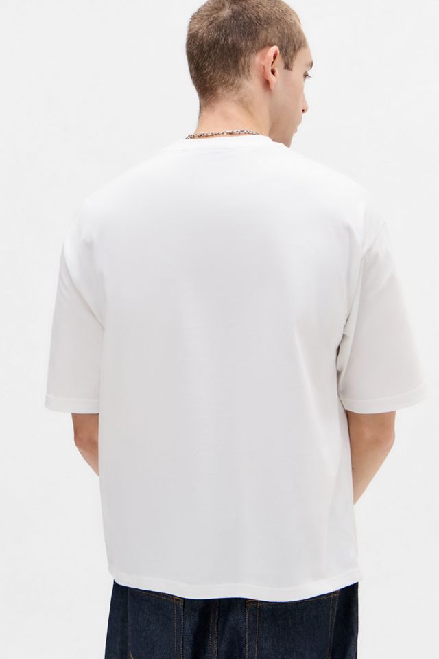 New Era UO Exclusive Weißes New York Yankees T-Shirt mit Stickerei #3