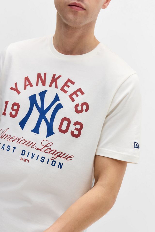 T-Shirt blanc MLB Wordmark New Era #2