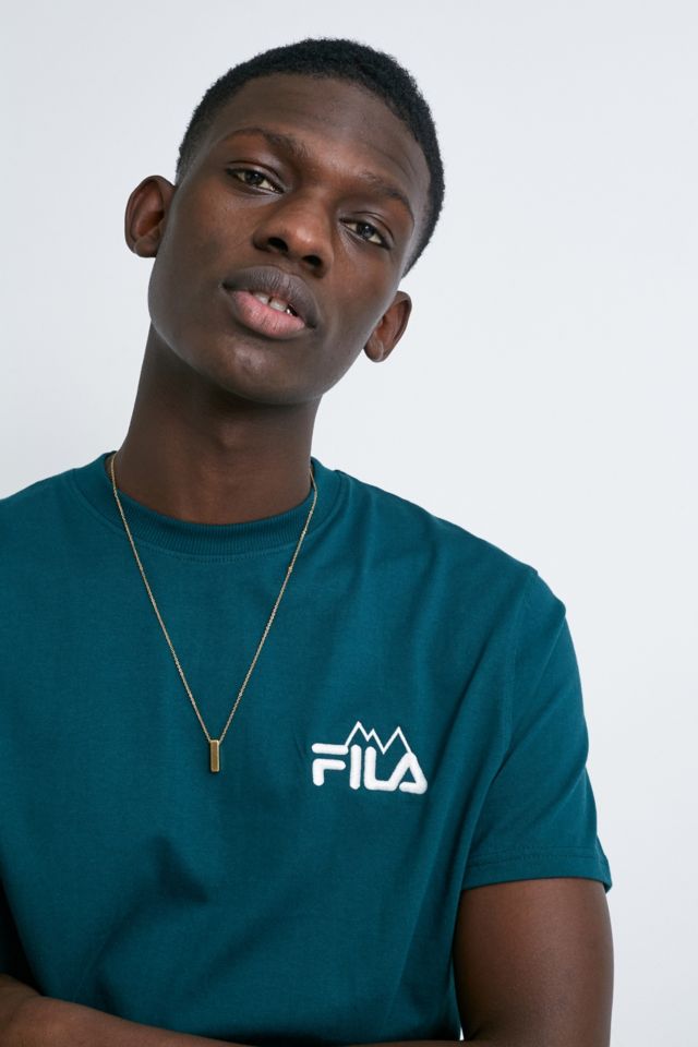 Dark green fila shirt 2025