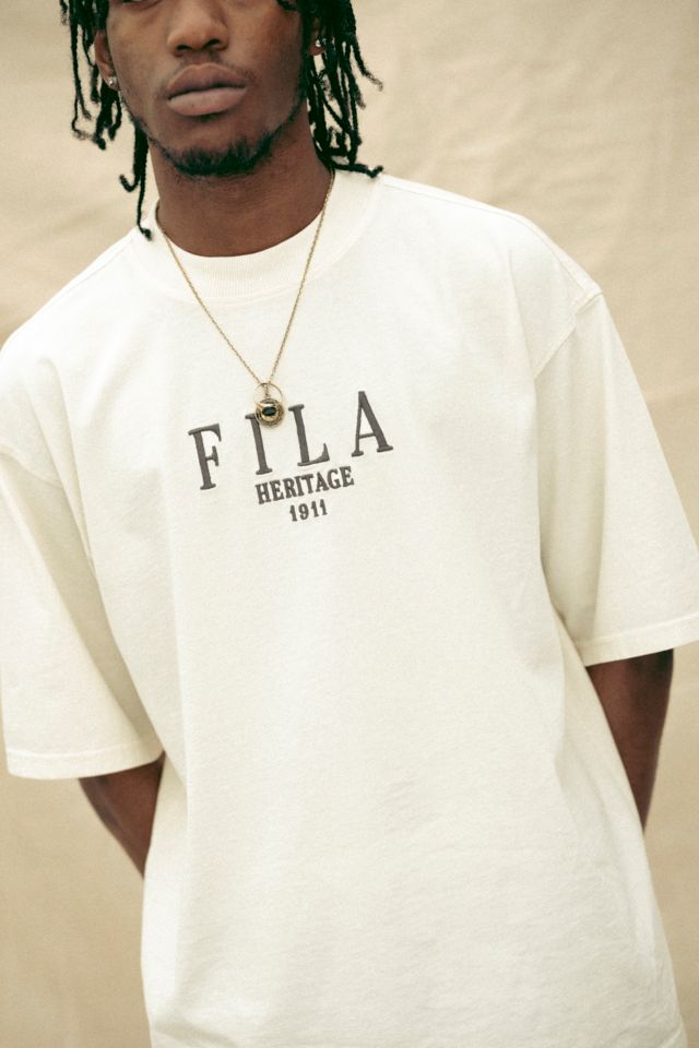 FILA UO Exclusive Gardenia Logo T Shirt