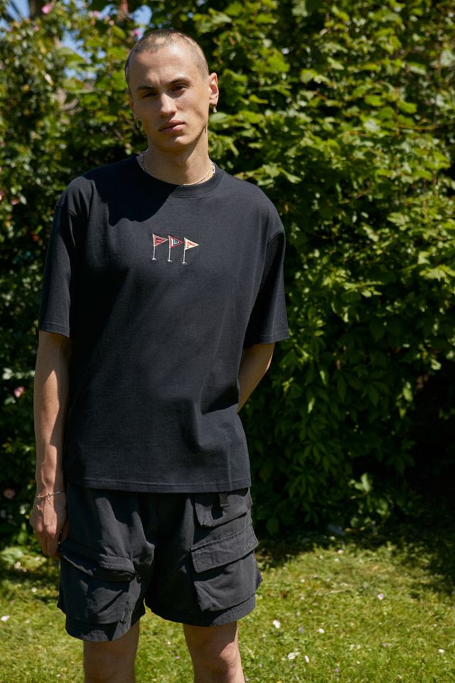 Camiseta FILA UO Exclusiva Negra con Bandera de Golf Bordada #3