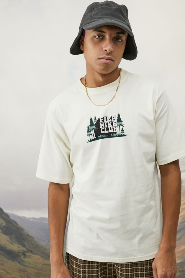 Fila t clearance shirt urban outfitters