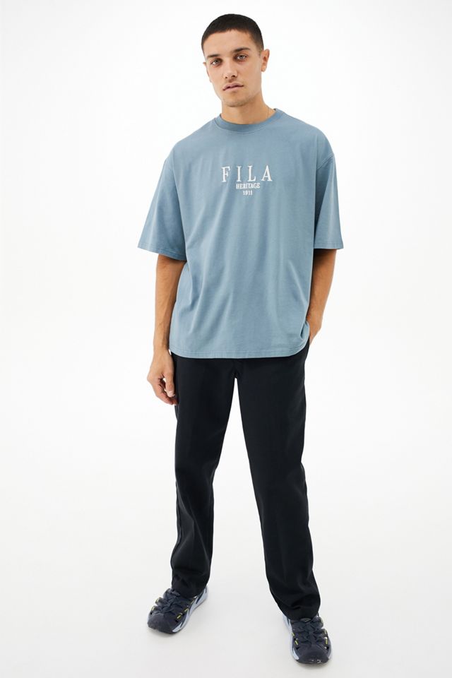 FILA - T-shirt Nicolo bleu ciel, exclusivité UO #2