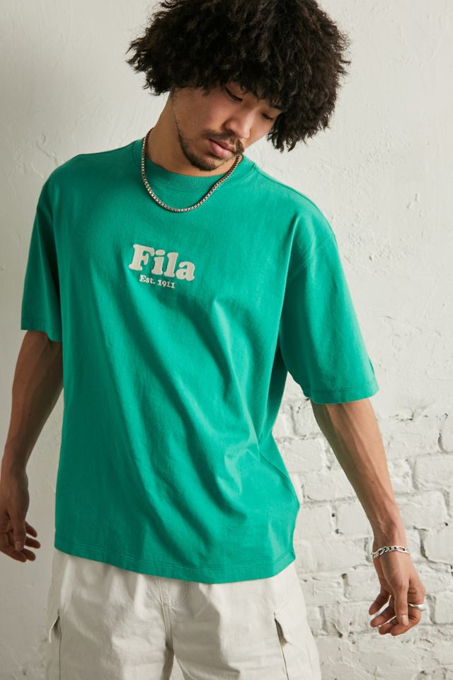 Green fila top sale