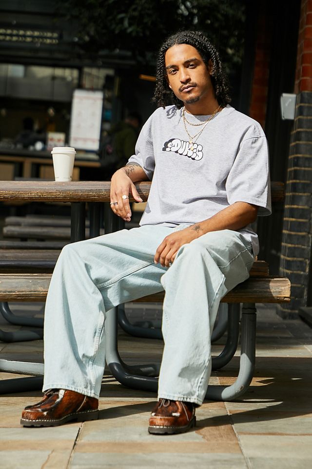 FILA x Dukes Cupboard UO Exklusives Graues T-Shirt #3