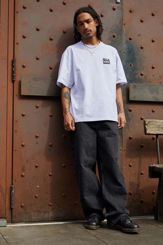 FILA x Dukes Cupboard UO Exclusive Maglietta Aiden Bianca #3