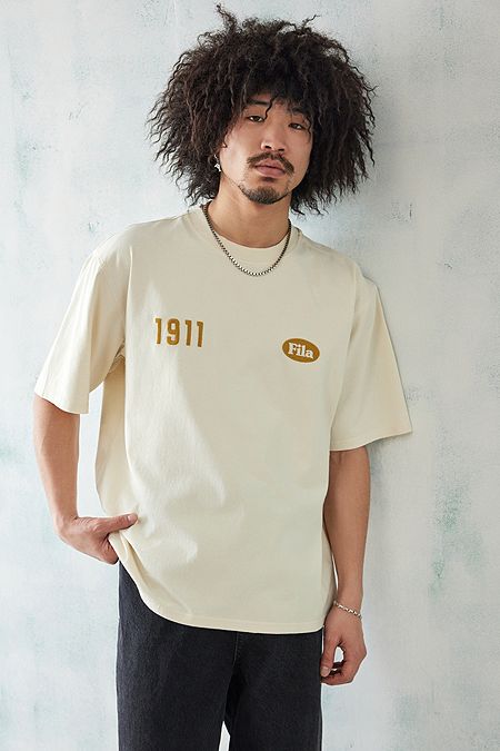 FILA - T-shirt Heritage bouleau, exclusivité UO
