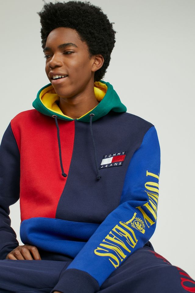 Tommy Jeans '90s Colourblock Felpa con cappuccio #3