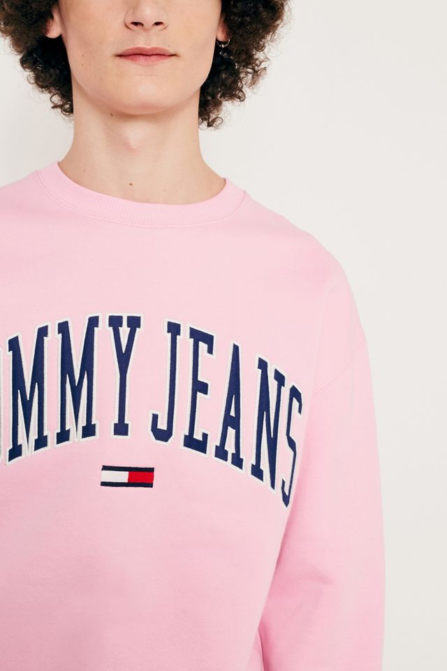 Tommy Jeans Collegiate Pink Sweatshirt #1
