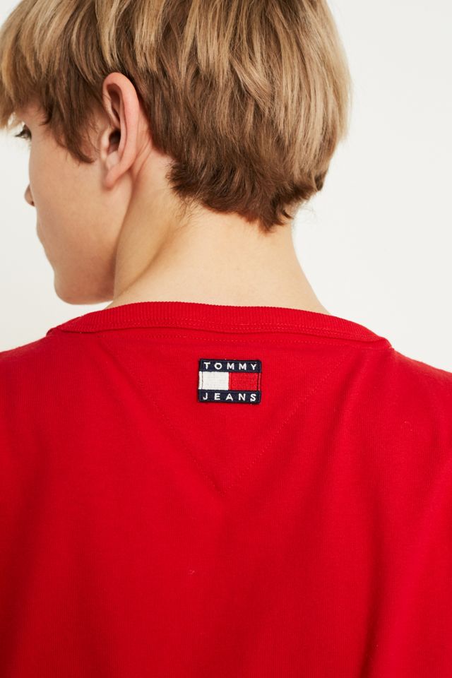 Tommy Jeans ‘90s Logo Red T-Shirt #3