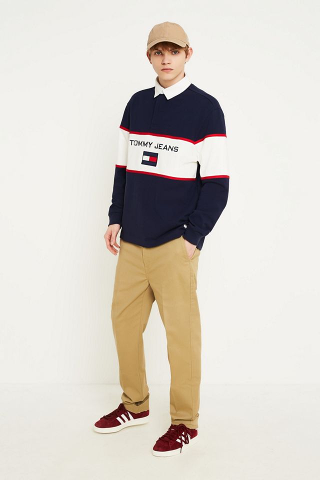 Tommy Jeans ‘90s Colourblock Rugby Shirt #1