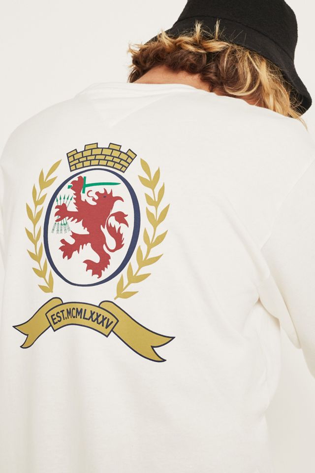 Camiseta de manga larga tommy jeans Crest Collection #1