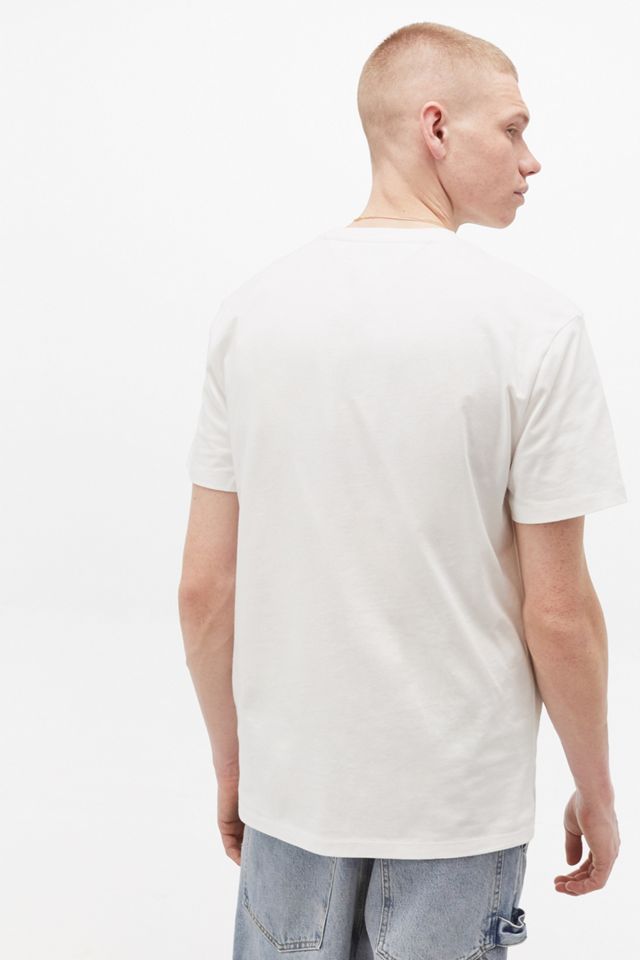 Tommy Jeans - T-shirt blanc avec logo brodé #1