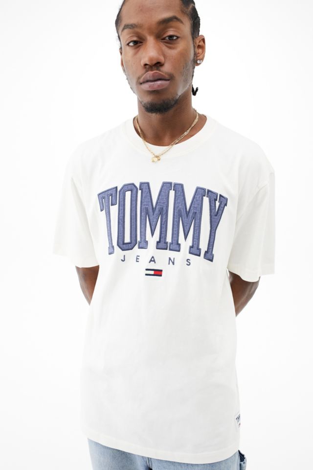 Tommy collegiate hot sale t shirt