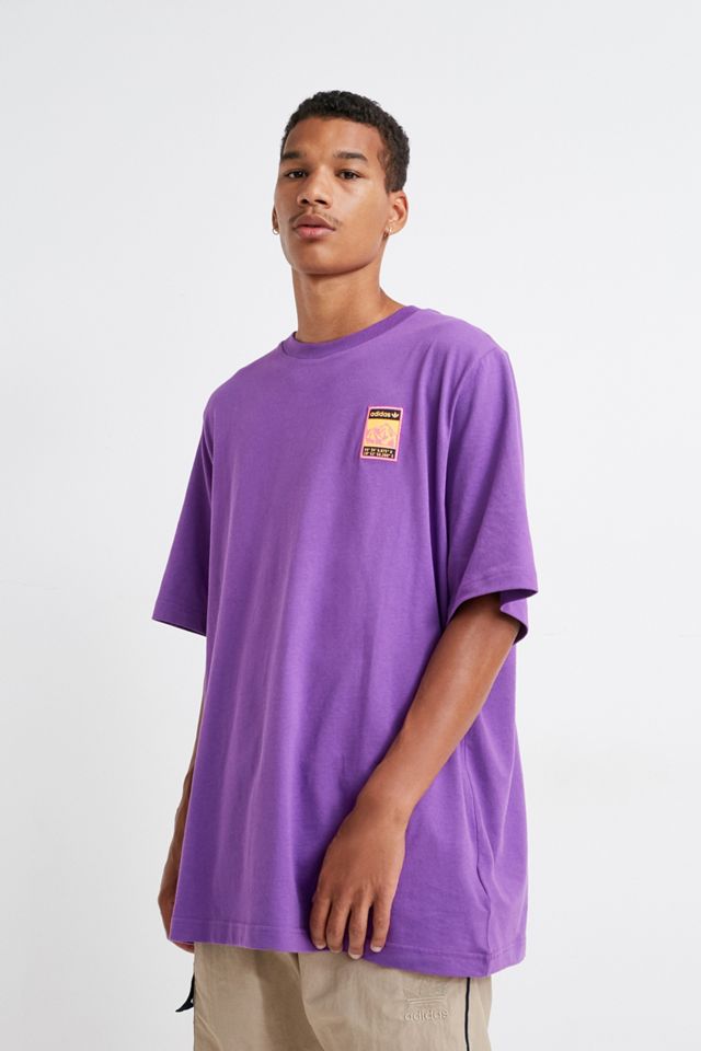 adidas Adiplore Purple Graphic T-Shirt manica corta #2