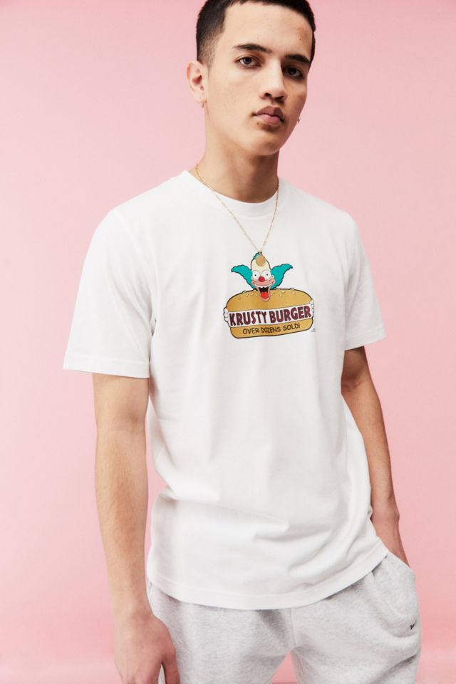 adidas X The Simpsons Krusty Burger T-Shirt | Urban Outfitters UK