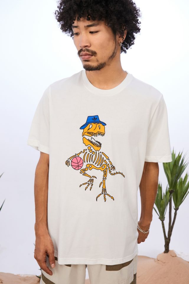 Adidas dinosaur sale t shirt