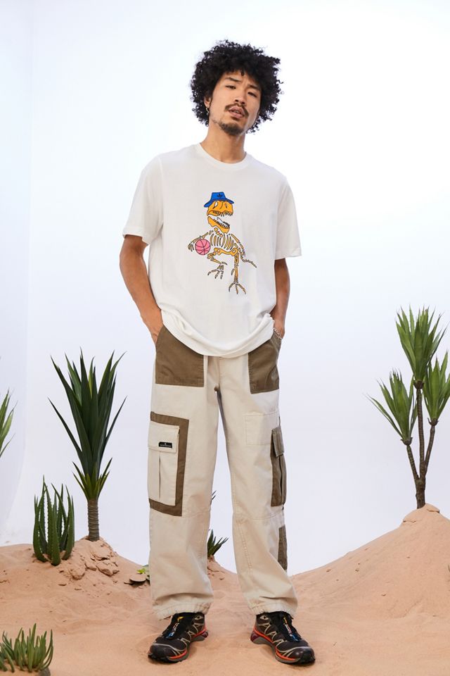 adidas Core White Funny Dino T-Shirt #3