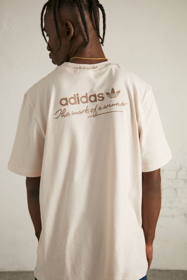 adidas Trefoil Linear T-Shirt | Urban Outfitters UK