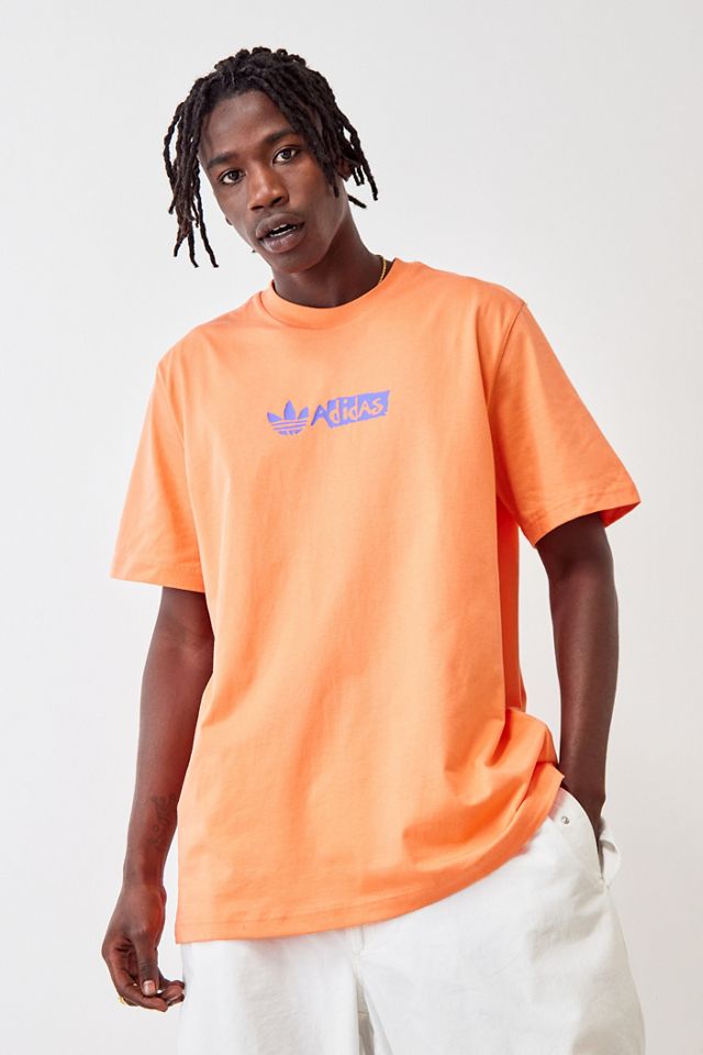 adidas camiseta coral con estampado Victory #1