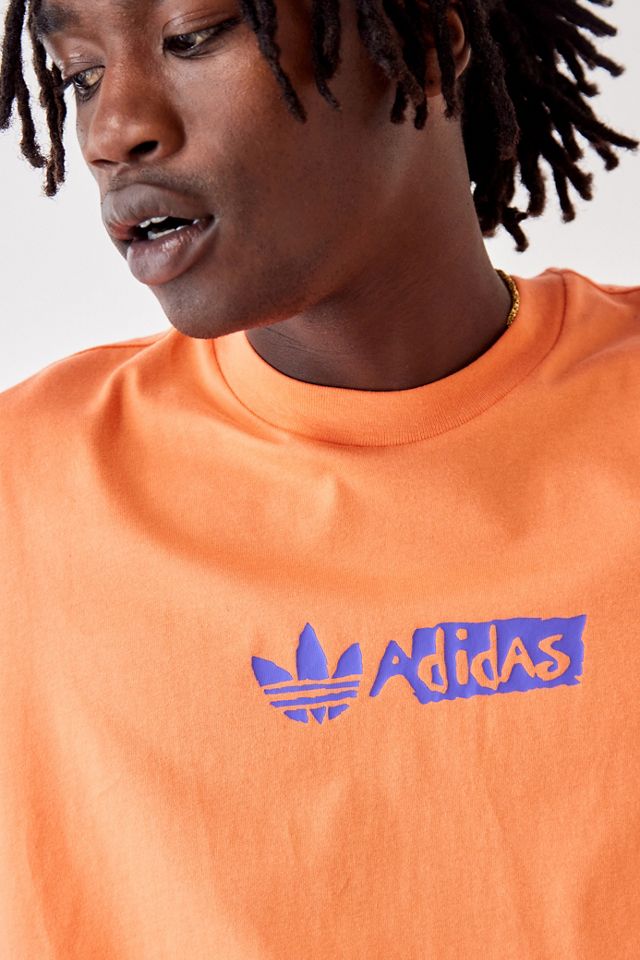 adidas camiseta coral con estampado Victory #2
