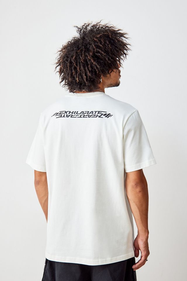 adidas - T-shirt de randonnée Adventure blanc cassé #3