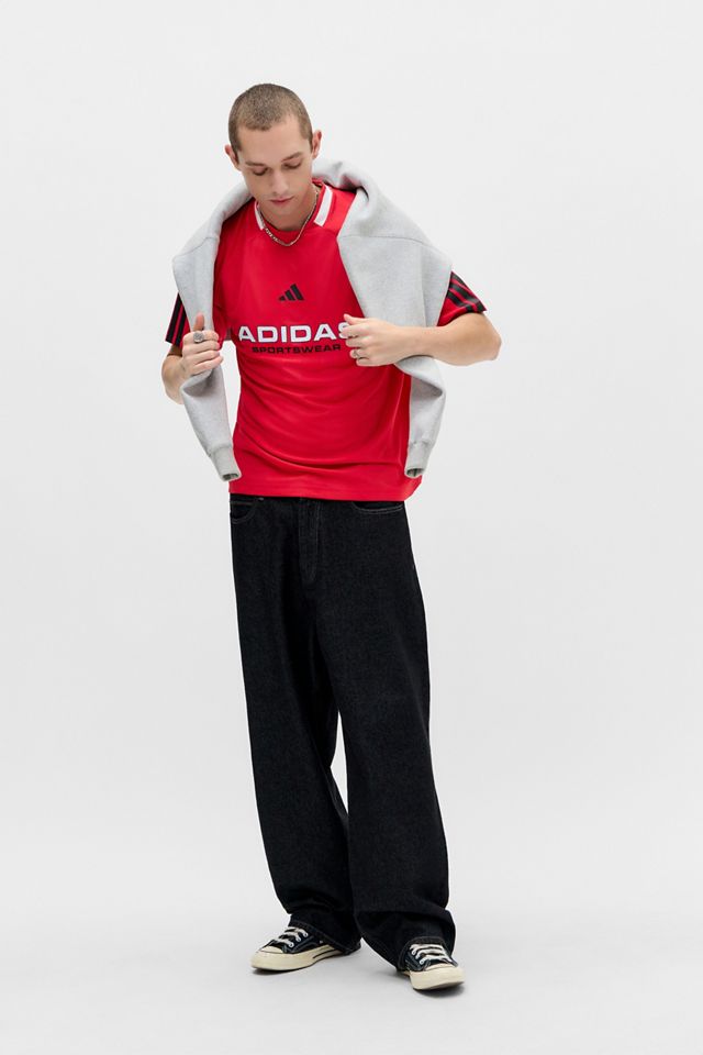 adidas Red Tiro Jersey T-Shirt #2