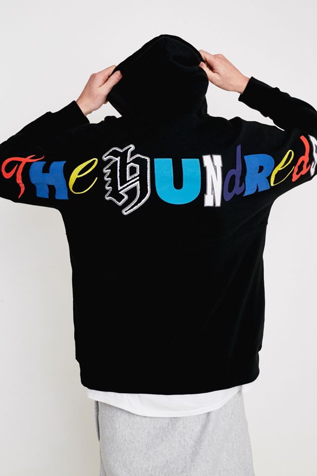 La felpa con cappuccio Hundred Stalker Black Pullover