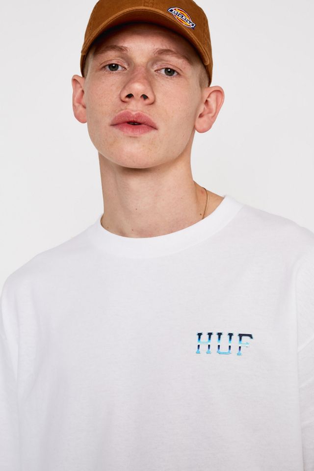 HUF – Longsleeve „Ice Rose“​​​​​​​ in Weiß #1