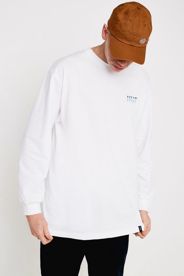HUF – Longsleeve „Ice Rose“​​​​​​​ in Weiß #3